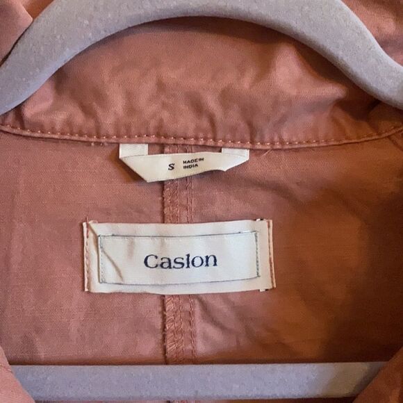 Soft Pink lightweight utility jacket-Size Small - Picture 2 of 10